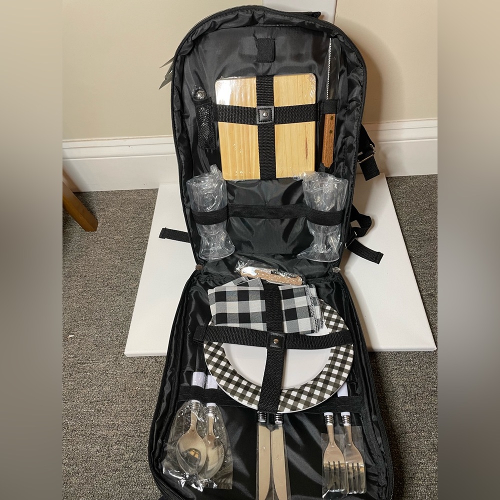 Plush Picnic Backpack